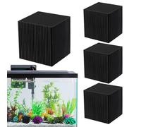 Cubo purificatore d'acqua - Filtro per pesci, chiarificatore per serbatoi | Carbone attivo durevole con alta efficienza di adsorbimento, efficace pulizia 'acqua per stagni, acquari o abbeveratoi