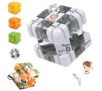 Cubo Puzzle 3d Labirinto, Magico Labirinto - Giocattolo Educativo Antistress, Labirinti, Palline, Cubi Di Intelligenza, Giocattoli Anti-educazione, Divertenti Per La Coordinazione(#B)