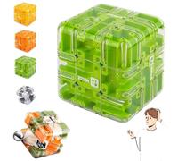 Cubo Puzzle 3d Labirinto, Magico Labirinto - Giocattolo Educativo Antistress, Labirinti, Palline, Cubi Di Intelligenza, Giocattoli Anti-educazione, Divertenti Per La Coordinazione(#D)
