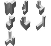 Cubo Puzzle 40mm Rompicapo - Gioco Educativo da Scrivania Stampato 3D