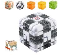 Cubo Puzzle Labirinto 3D Di Grandi Dimensioni, Giochi Puzzle Coinvolgenti Rompicapo Giocattolo For Lo Sviluppo Logico For Bambini E Adulti(C)