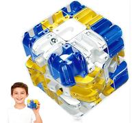 Cubo puzzle labirinto 3D, grande labirinto palla labirinto, stimolante rompicapo con design a sfera rotolante, puzzle logico e messa a fuoco per adulti, sollievo dallo stress e allenamento cognitivo