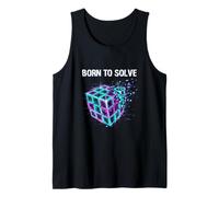 Cubo rompicapo Born To Solve Glitch Speed Cuber Logic Canotta