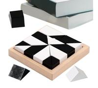 Cubo Rompicapo con Vassoio di Conservazione Puzzle 3D con Vassoio a