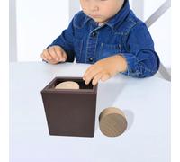 Cubo rompicapo in legno, puzzle per sviluppare abilità logiche e immaginative,