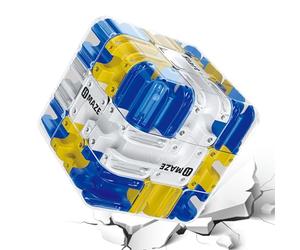 Cubo, Sviluppo logico e coscienza spaziale, gioco di 3D, giocattolo sensoriale con sfera rotolante | Regalo per adulti e famiglia