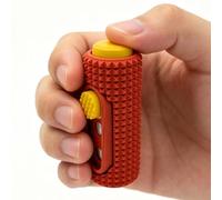 Cubo tattile, magnetici compatti, giocattolo sensoriale con struttura portatile, gadget silenzioso con movimento magnetico, 3,8 x 9,8 cm, puzzle interattivo, pratico da usare