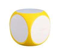 Cubo vuoto Insegnare Dado Pulitore Scrivi Su Cubo Vuoto Giocattolo Early Learning Bambini Toy Toy