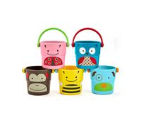 Cubos apilables y vertedores para el ba o de Skip Hop Baby Zoo