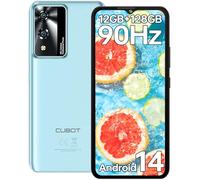 CUBOT A10 Smartphone Android 14 (2024), 12(4+8) GB+128GB/1TB, Octa-Core, 6.56" HD+/90Hz Display Telefono Cellulare, 48MP+16MP Fotocamera, 5100mAh, Dual SIM 4G Telefoni, Face ID/GPS/OTG/3.5mm Jack