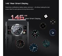 CUBOT KingKong 11, 16+256GB, 256 GB, Nero