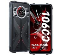 CUBOT Kingkong 9 Rugged Smartphone, Android 14 Telefono Indistruttibile, 24GB RAM+256GB ROM/1TB Cellulare Antiurto, 10600mAh Batteria, 100MP+32MP, 6.583'' Cellulare Robusto, IP68, Dual SIM, Tipo-c