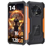 CUBOT KINGKONG ES Rugged Smartphone, Android 14 Rugged Phone, 16GB+128GB/1TB, 6.56" HD+ 90Hz, 48MP+16MP, Telefono Indistruttibile Antiurto Robusto, 5100mAh, Face ID/OTG/GPS/Dual SIM 4G/IP68/5G-WIFI