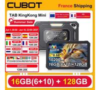 Cubot Tab KingKong Mini Android 15 Tablet robusto 16GB(6+10) 128GB 10200mAh 8.68 ''90Hz Schermo Luce da campeggio 48MP Fotocamera GPS Pad