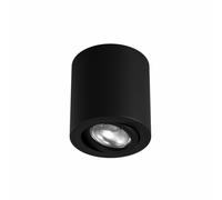CUBOTTO CUBO CILINDRO FARETTO LED GU10 DA SOFFITTO QUADRATO TONDO BIANCO O NERO [EEK: A+]