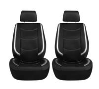 CUBRXEBAT Coprisedili Auto Anteriori per BMW 3 Series Sedan E21 E30 E36 E46 E90 F30 G20 G28, Protezione Sedile Traspirante con Poggiatesta Rimovibile Accessori Auto Interni