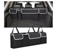 CUBRXEBAT Organizer Bagagliaio Auto, per Dacia Lodgy Stepway 2017-2024/Dacia Logan 2008-2024 2025 2026 Impermeabile Scatola portaoggetti Accessori Organizer Baule Auto Pieghevole