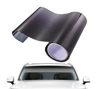 CUBRXEBAT Pellicola Parasole per Ford Kuga MK2 2012 2013 2014-2019, Fascia Oscurante Parabrezza Anteriore 150x20cm, Striscia Protezione UV e Anti-Abbagliamento,A