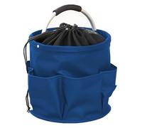 Cubstone Organizer Prodotti Pulizia 17L,Cesto per La Conservazione dei per Casa, Contenitore per Utensili, Borsa per Attrezzi da Giardino,Panier de Pique-nique pour l'extérieur(Blue,B)