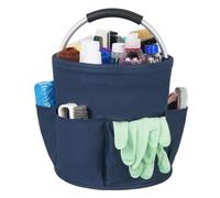 Cubstone Organizer Prodotti Pulizia 17L,Cesto per La Conservazione dei per Casa, Contenitore per Utensili, Borsa per Attrezzi da Giardino,Panier de Pique-nique pour l'extérieur(Blue,A)
