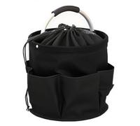 Cubstone Organizer Prodotti Pulizia 17L,Cesto per La Conservazione dei per Casa, Contenitore per Utensili, Borsa per Attrezzi da Giardino,Panier de Pique-nique pour l'extérieur(Black,B)