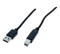 CUC Exertis Connect 532450 cavo USB 3 m USB 2.0 USB A USB B Nero
