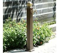 CucCe Colonna idrica da giardino per esterni Rubinetto da giardino con colonna d'acqua for esterni, fontana idrante resistente alle intemperie for patio cortile(110cm/43 in)