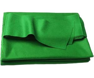 CucCe Panno per Biliardo Il Set di Panni da Biliardo Verde Include 6 Strisce pretagliate, Adatte for Il Feltro da Biliardo da Biliardo, da Biliardo Americano da 8 Palline e da 9 Palline(8FT/2.6M)