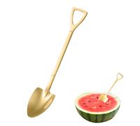 Cucchiai a forma di pala in acciaio inox per anguria, mini pala quadrata affilata per frutta e anguria, utensile da cucina, gelato, frutta, per casa, cucina o ristorante (Sharp-1)