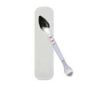 Cucchiai da alimentazione | Gadget di cucina con impugnatura comoda | Cucchiaio per Purea per Bambini a Manico Lungo | Per Casa Appartamento Scuola Asilo Ristorante Viaggio Campeggio Picnic All'aperto