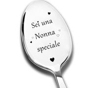 Cucchiai da caffè incisi, Sei una Nonna speciale, Cucchiai da tè in acciaio inossidabile, Regalo per la nonna, regalo di compleanno, regalo di festa della mamma
