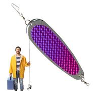 Cucchiai da | Esche da dure e luminose | Cucchiai da con cucchiaio resistente e antiurto, esca a cucchiaio con scanalatura di sangue per fiumi laghi marini