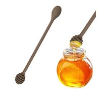 Cucchiai Da Miele in Nylon Rivestiti in Silicone, Cucchiaio Per Mescolare Il Miele Con Manico Lungo, Adatto Per Mescolare Sciroppi, Ideale Per La Cucina: Marmellate, Sciroppi, Melassa (1pcs A)
