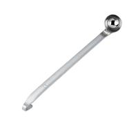 Cucchiai da minestra in acciaio inox con manico lungo ispessito, cucchiaio per ramen, mestolo dosatore utensili da cucina (10 CC)