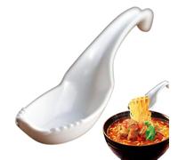 Cucchiai da pasta per uso domestico, impugnatura comoda, sicura e innocua | Cucchiaio piccolo per uso domestico | per zuppa di noodle porridge Wonton Pasta