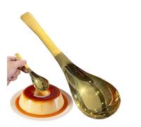 Cucchiai d'argento in acciaio inossidabile - Il mestolo per catering degli studenti domestici, utensili per argenteria multifunzionali | Zuppa di argenteria Zuppa mangiare cucchiaio, scoop per farina