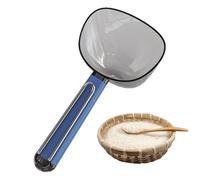 Cucchiai dosatori da cucina, cucchiaino per farina - Cucchiaio da ghiaccio multiuso | con cucchiaio di riso da cucina con clip inossidabile, cucchiaio da bilancia da cucina con manico lungo per