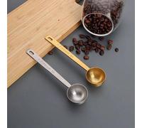 Cucchiai dosatori in acciaio inossidabile 304, da 15 ml, calibrati per caffè, cottura, latte in polvere, polvere di frutta, ideali per il commercio elettronico transfrontaliero e il ritorno a scuola A