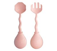 Cucchiai Per I Primi Passi Del Bambino | Utensili Flessibili Per Infanti | Set Utensili Bambino Lavabile per Casa, Scuola e Viaggi