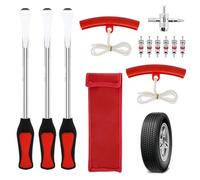 Cucchiai per pneumatici - 18 x 2 x 2 cm, strumento di riparazione per ruote auto, kit di ferro per pneumatici per moto da dirtbike, biciclette, camion, rimorchi, SUV, camper