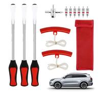 Cucchiai per pneumatici - Leva per cambio ruota auto, strumento di riparazione ruote scooter | per moto, camion, rimorchi, SUV, camper, officina, garage