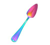 Cucchiai per pompelmo - Cucchiaio seghettato in acciaio inox per pompelmo, elegante gadget da cucina per kiwi, agrumi, arance, dessert, tavolo da pranzo, colazione, utensili da cucina e pasti