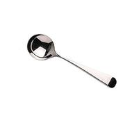 Cucchiai per uso domestico in acciaio inox rotondo cucchiaio-cena cucchiai in metallo per zuppe, cereali, dessert, latte, tè, caffè cucina o ristorante - 15,5 x 4,2 cm (colore: D) (F)