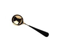 Cucchiai per uso domestico in acciaio inox rotondo cucchiaio-cena cucchiai in metallo per zuppe, cereali, dessert, latte, tè, caffè cucina o ristorante - 15,5 x 4,2 cm (colore: D) (C)