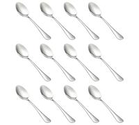 Cucchiaini caffe acciaio inossidabile adatto per casa e ristoranti cucchiaini da caffè cucchiaini caffe piccoli cucchiaino caffe cucchiaini caffe particolari cucchiani caffe (12 Pezzi)