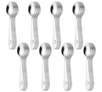 Cucchiaini caffe acciaio inox 48 pezzi 10 cm adatto per casa ristoranti lavastoviglie cucchiaini da caffè cucchiaini caffe piccoli cucchiaino caffe cucchiaini caffe particolari