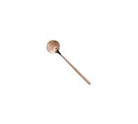 Cucchiaini di cucchiaino 304 Coffee in acciaio inossidabile che mescola cucchiaio cucchiaio cucchiaio manico lungo manico a cucchiaio grande per casa, cucina (colore: oro rosa, dimensioni: piccolo)