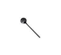 Cucchiaini di cucchiaino 304 Coffee in acciaio inossidabile mescolare cucchiaio cucchiaio cucchiaio manico lungo manico a cucchiaio grande piccolo cucchiaio per casa, cucina (colore: nero,
