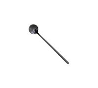 Cucchiaini di cucchiaino 304 Coffee in acciaio inossidabile mescolare cucchiaio cucchiaio cucchiaio manico lungo manico a cucchiaio grande piccolo cucchiaio per casa, cucina (colore: nero,