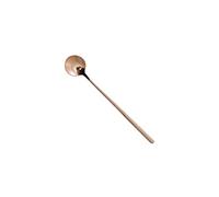 Cucchiaini di cucchiaino 304 Coffee in acciaio inossidabile mescolare cucchiaio cucchiaio cucchiaio manico lungo manico a cucchiaio grande piccolo cucchiaio per casa, cucina (colore: nero,